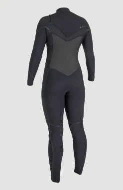 O’Neill WMS PSYCHO TECH 4/3+ CHEST ZIP FULL | BLACK/BLACK
