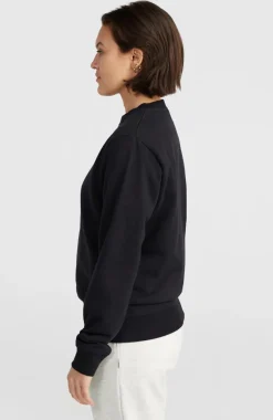 Outlet O’Neill Women Of The Wave Crew Sweater | Black Out