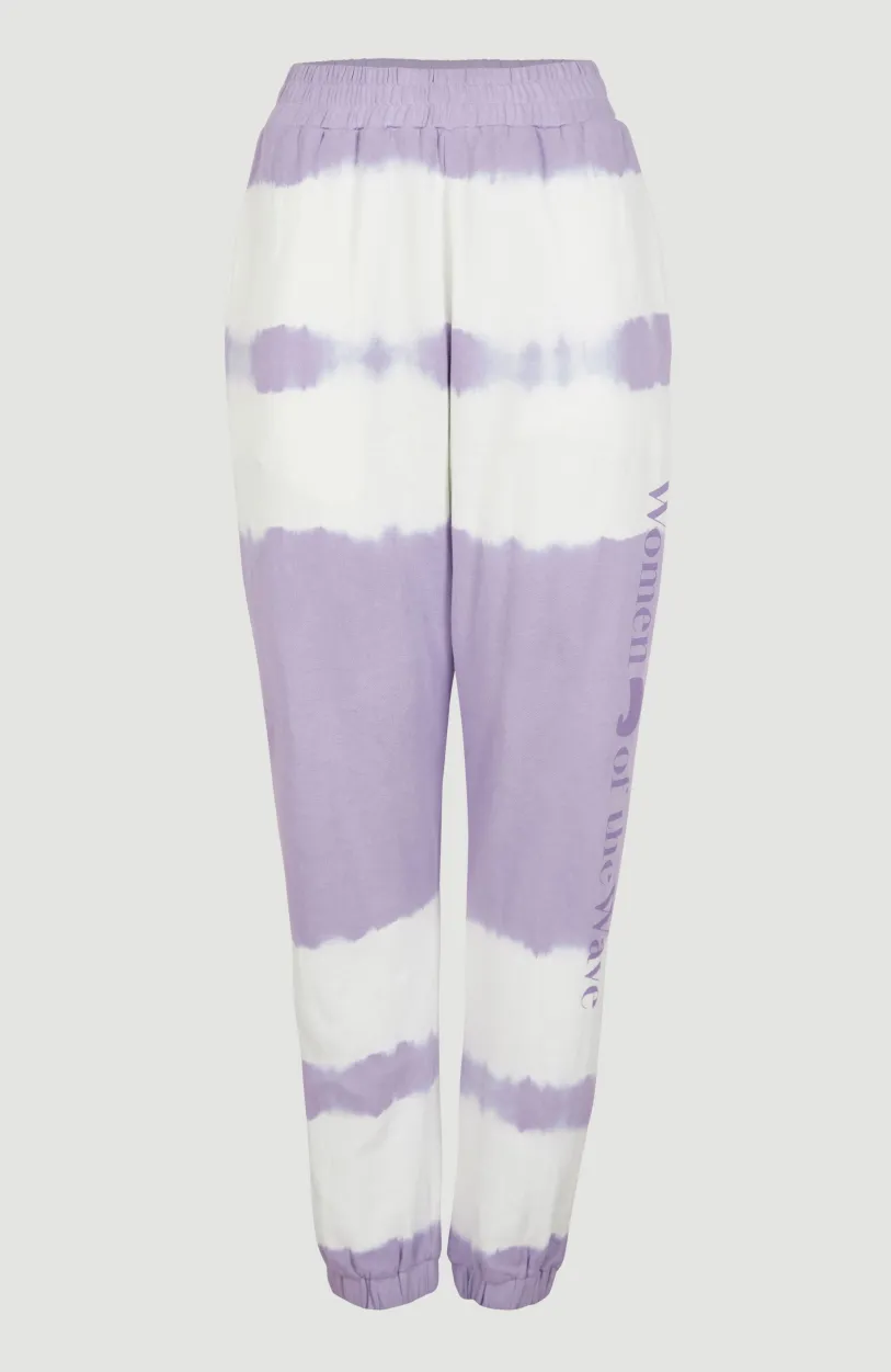 Clearance O’Neill Women Of The Wave High-Waist Broek | Purple Tie Dye