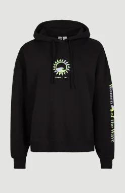 New O’Neill Women Of The Wave Hoodie | Black Out