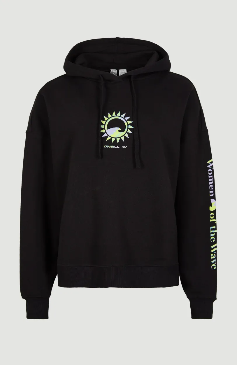 New O’Neill Women Of The Wave Hoodie | Black Out