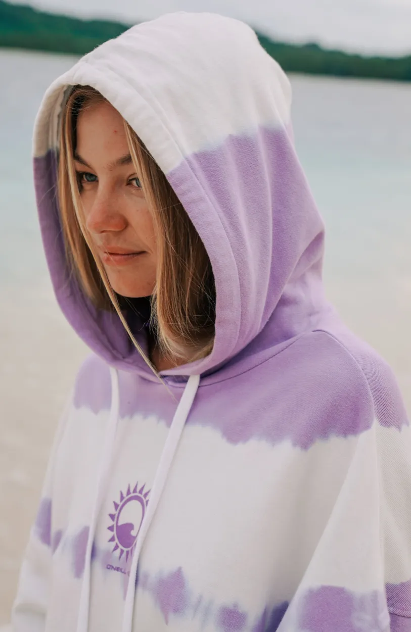 Hot O’Neill Women Of The Wave Hoodie | Purple Tie Dye