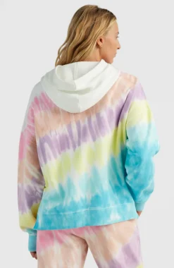 O’Neill Women Of The Wave Hoodie | Blue Tie Dye