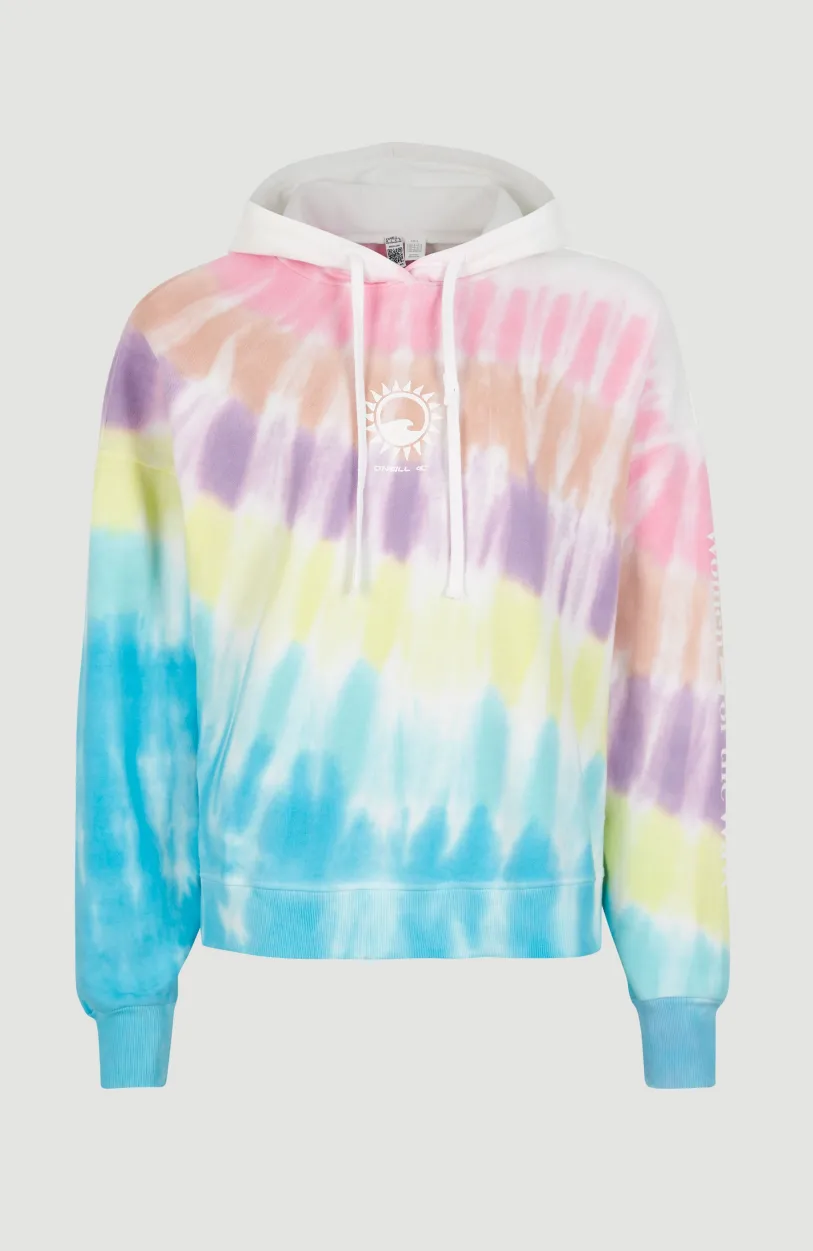 O’Neill Women Of The Wave Hoodie | Blue Tie Dye