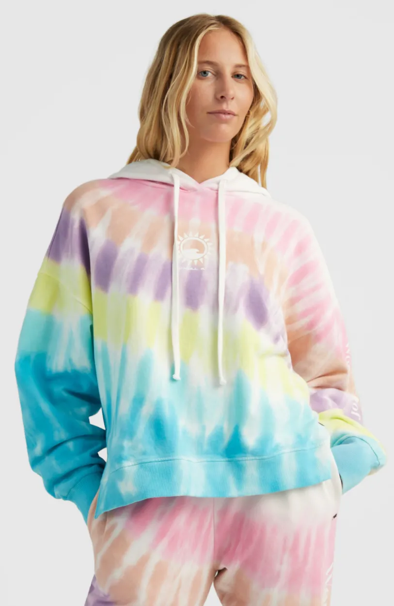 O’Neill Women Of The Wave Hoodie | Blue Tie Dye