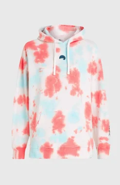 Outlet O’Neill Women Of The Wave Hoodie | Pink Ice Cube Tie Dye