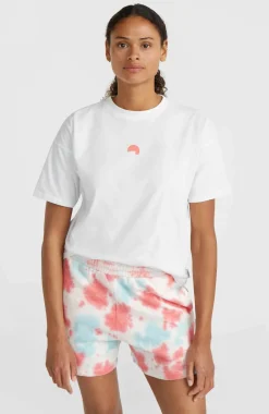 Outlet O’Neill Women Of The Wave Sweatshort | Pink Ice Cube Tie Dye