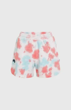 Outlet O’Neill Women Of The Wave Sweatshort | Pink Ice Cube Tie Dye