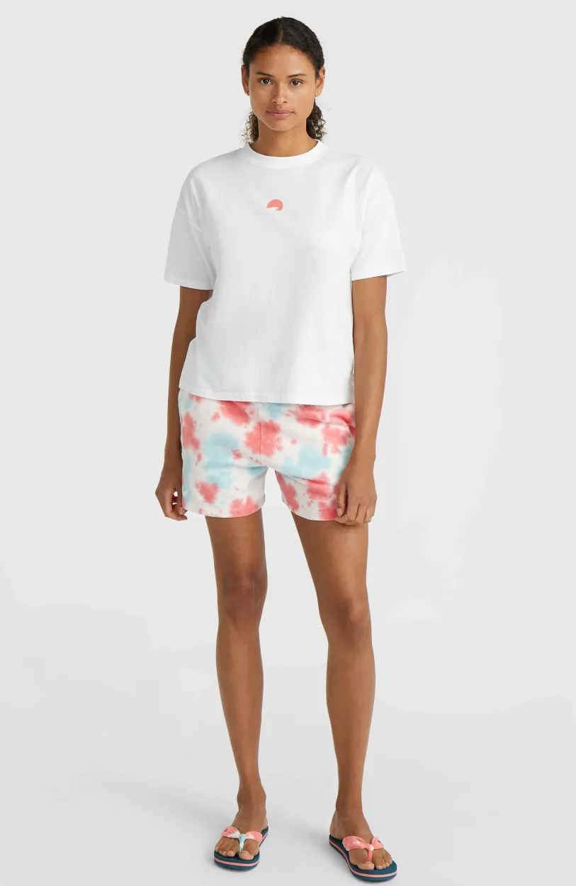 Outlet O’Neill Women Of The Wave Sweatshort | Pink Ice Cube Tie Dye