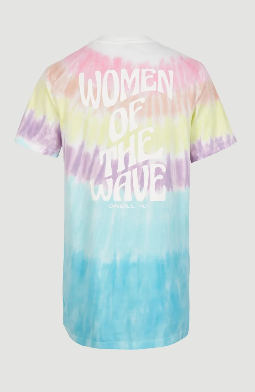 Clearance O’Neill Women Of The Wave T-Shirtjurk | Blue Tie Dye