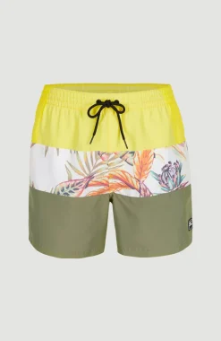 Best O’Neill Zwemshort Cali Block 15'' | White Tropical Flower