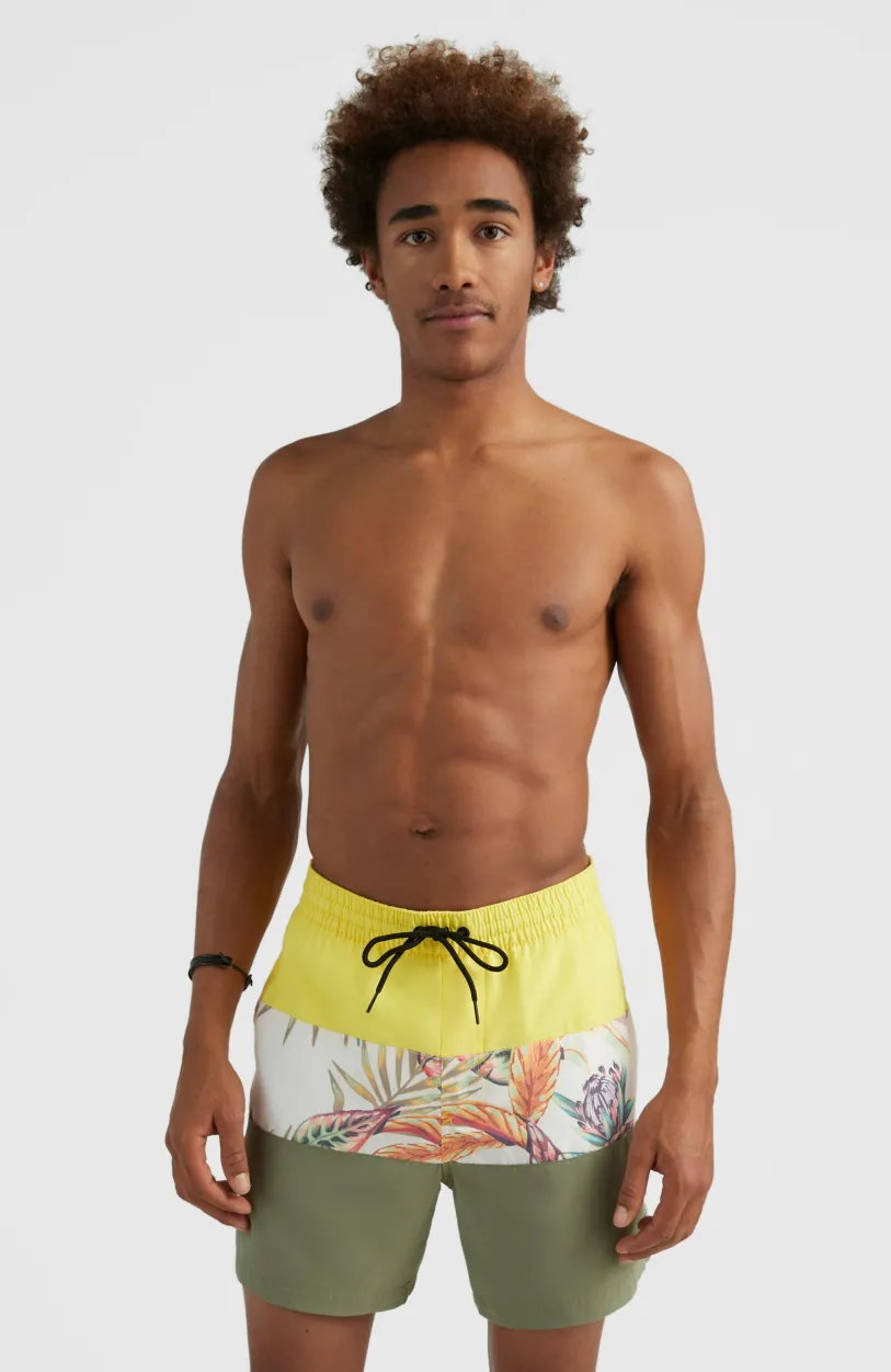 Best O’Neill Zwemshort Cali Block 15'' | White Tropical Flower