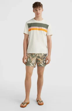 Best O’Neill Zwemshort Cali Floral 16'' | Deep Lichen Tonal Floral