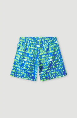 Best O’Neill Zwemshort Cali Gradient 14'' | Bright Blue Neon Lights