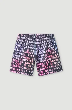 O’Neill Zwemshort Cali Gradient 14'' | Black Neon Lights