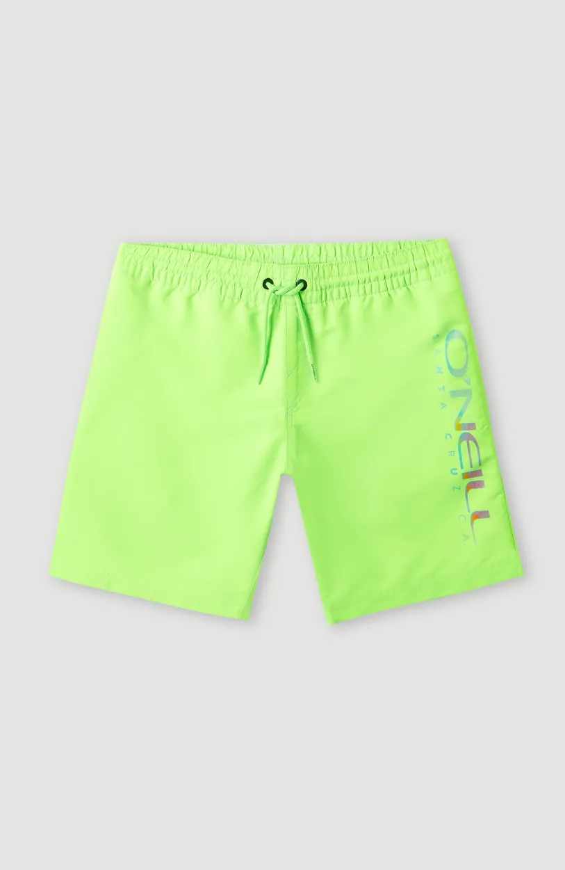 New O’Neill Zwemshort Cali Melting 14'' | Fluor Green