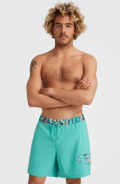 Hot O’Neill Zwemshort Cali Ocean 16'' | Sea Green