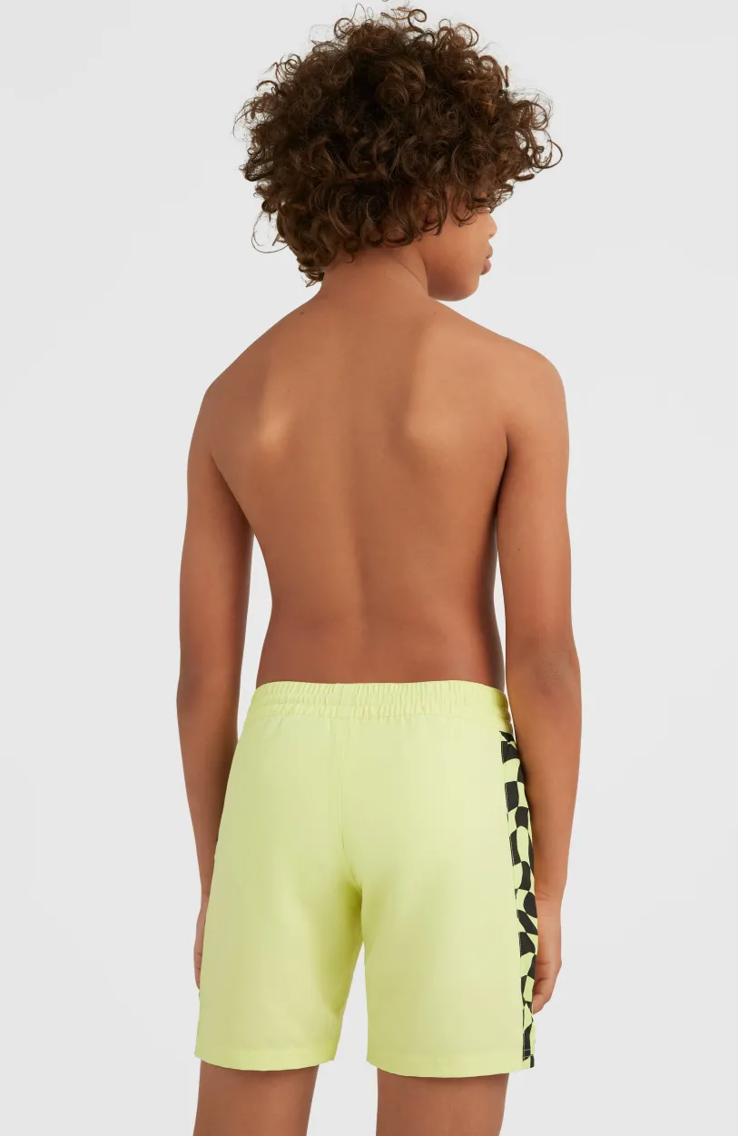 Online O’Neill Zwemshort Cali Panel 14'' | Sunny Lime Colour Block