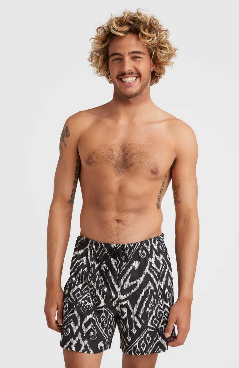Clearance O’Neill Zwemshort Cali Print 15'' | Black Magic Carpet