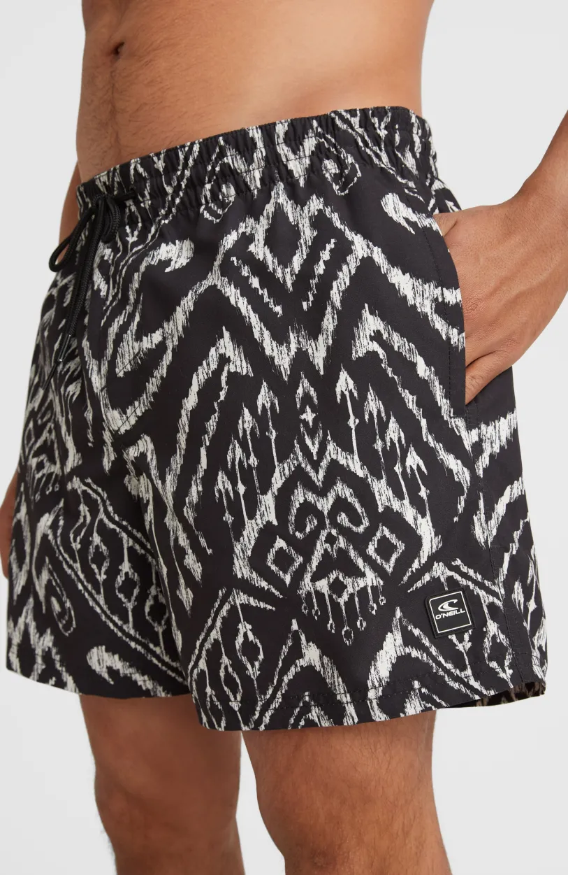 Clearance O’Neill Zwemshort Cali Print 15'' | Black Magic Carpet