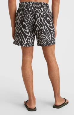 Clearance O’Neill Zwemshort Cali Print 15'' | Black Magic Carpet
