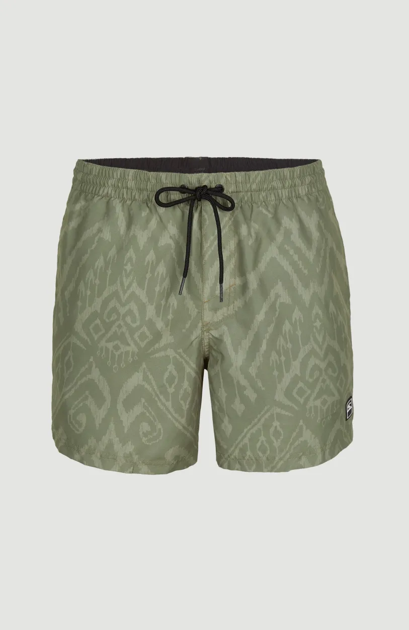 Clearance O’Neill Zwemshort Cali Print 15'' | Deep Lichen Magic Carpet