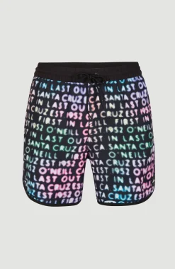 New O’Neill Zwemshort Scallop Neon 16'' | Black Neon Lights