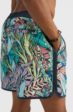 O’Neill Zwemshort Scallop Ocean 16'' | Blue Comic Seaweed